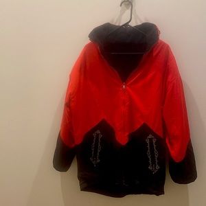 Ladies vintage Obermier Britney REVERSIBLE ski jacket- size 12